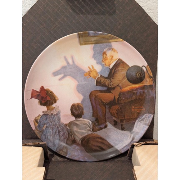 Other - Norman Rockwell "The Shadow Artist" Heritage Collection COA